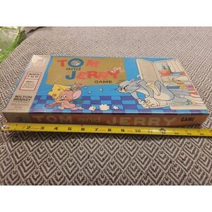 Vintage Tom and Jerry 1977 Milton Bradley Board Game Complete